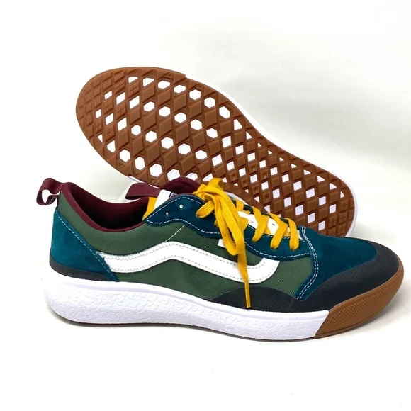 VANS UltraRange EXO Shoes Low Top Green Men’s Suede Size Sneakers VN0A4UWM60Q - Picture 8 of 9
